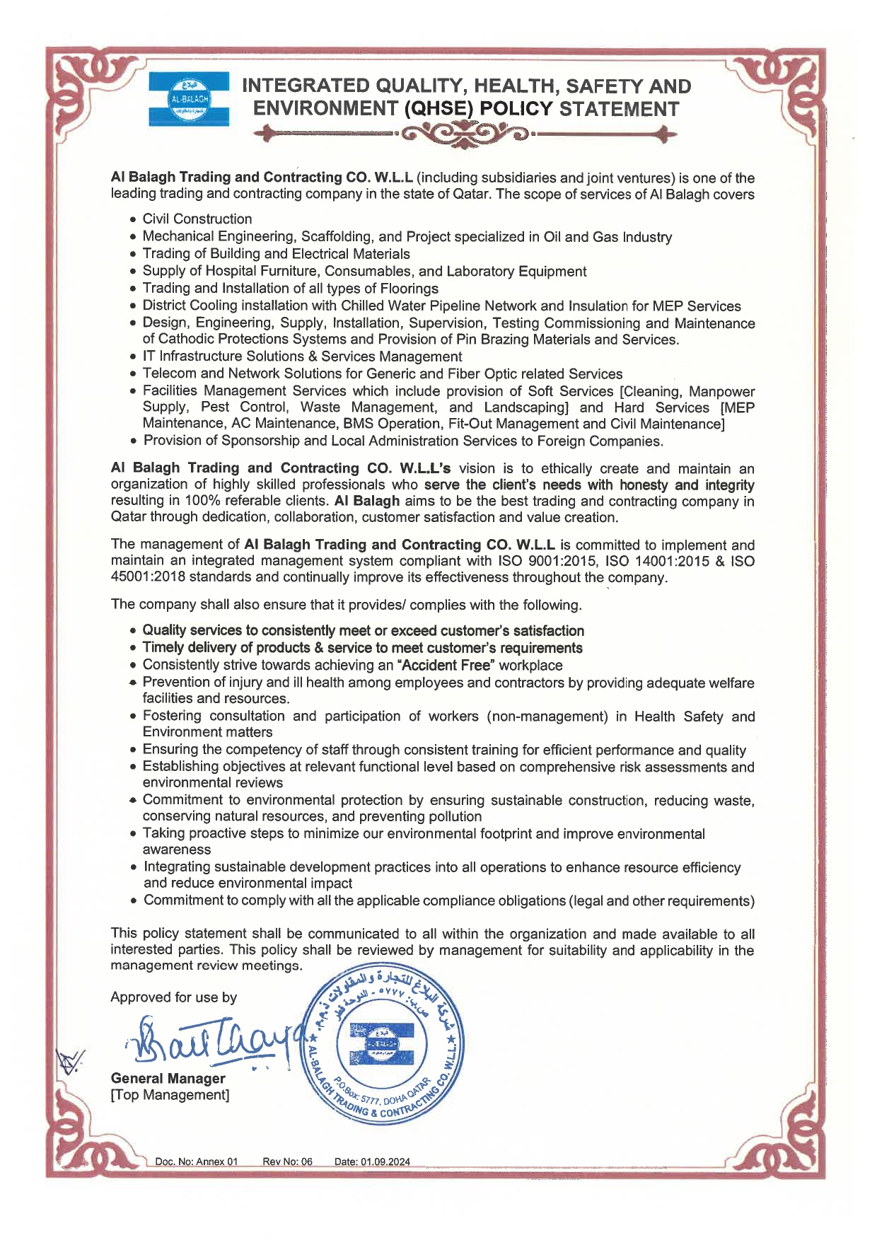 awards & certification